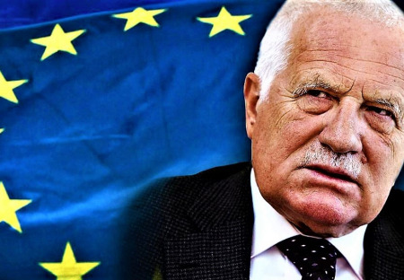 Václav Klaus podporuje Ladislava Jakla - video