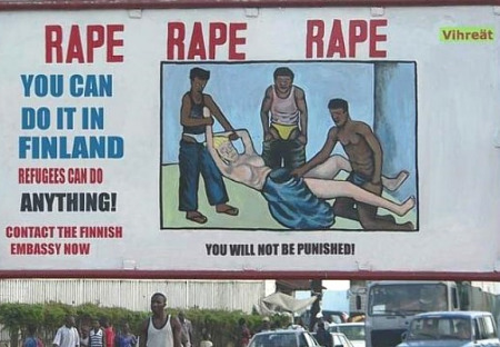 Po sérii znásilnění dětí gangem cizinců vyzval finský premiér, aby se vůči cizincům nešířila nenávist