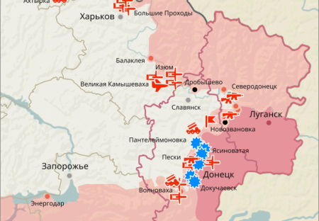 Kolem 16 tisíc Ukrajinských vojáků uvízlo v kotli pod Severodoněckem a Lisičanskem