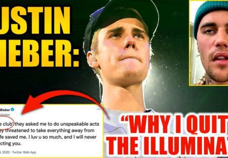 Justin Bieber: Paralýza mojej tváre je trest za to, že som odhalil pedofíliu iluminátov