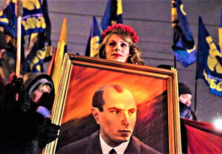 V neděli ukrajinský parlament oslavil 114. výročí narození Stepana Bandery, který k prosazování politických cílů používal teroristické metody