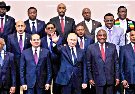 40 afrických lídrů na summitu v Moskvě!