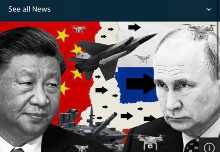 Čína pomáhá vyzbrojovat Rusko.