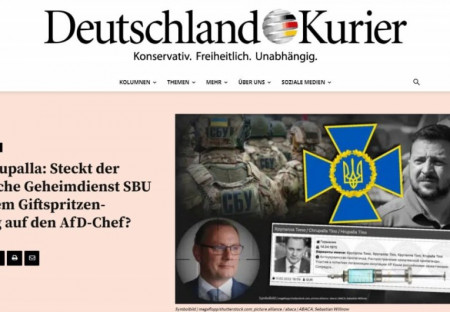 „Za útokem na vůdce Alternativy pro Německo může stát SBU,“ Deutschland-Kurier !!!