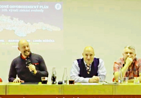 Co je potřeba pro naší zemi? - Národněosvobozenecký plán - záznam z besedy - Tábor 28.10.2023 (Koller, Havel, Růžička)