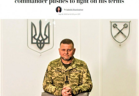 Vrchní velitel ukrajinské armády Zalužnyj plánuje novou protiofenzívu v roce 2024 - Welt.