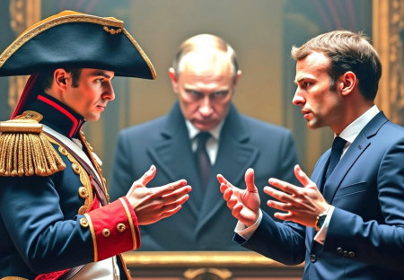 Připomínka, určená Macronovi: Jak se Francouzi vydali, společně s Němci, vytvořit „obnovenou Evropu“, ale narazili u Moskvy 