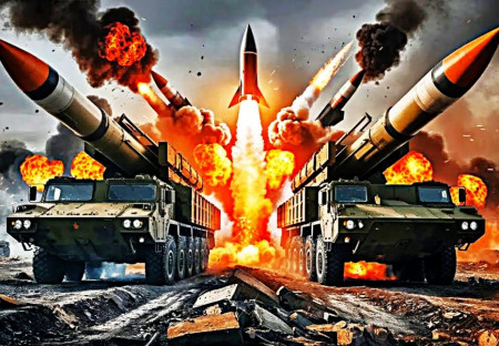 Americký raketový systém Patriot zlikvidovaný ruským ISKANDERom