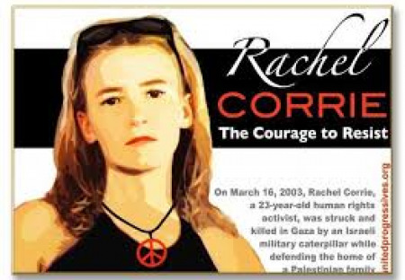 Pietní shromáždění za Rachel Corrie / Prague Memorial for Rachel Corrie, so 16. 3. od 20.00 Staroměstské nám.