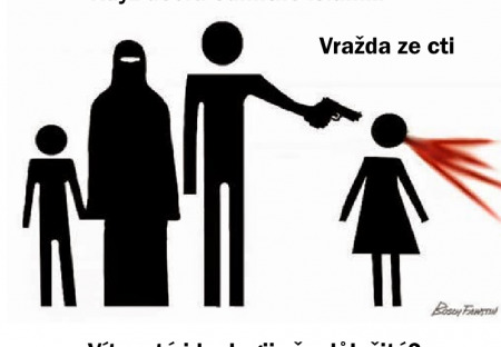 Obhajujete zahalování? Podporujete islámský patriarchát. Další „vražda ze cti“
